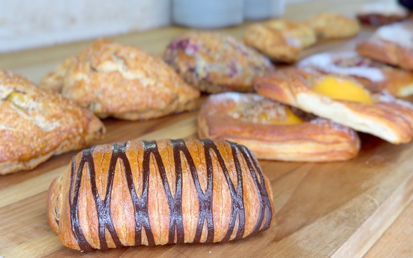 Pastry on display at Omni Mount Washington Hotel
