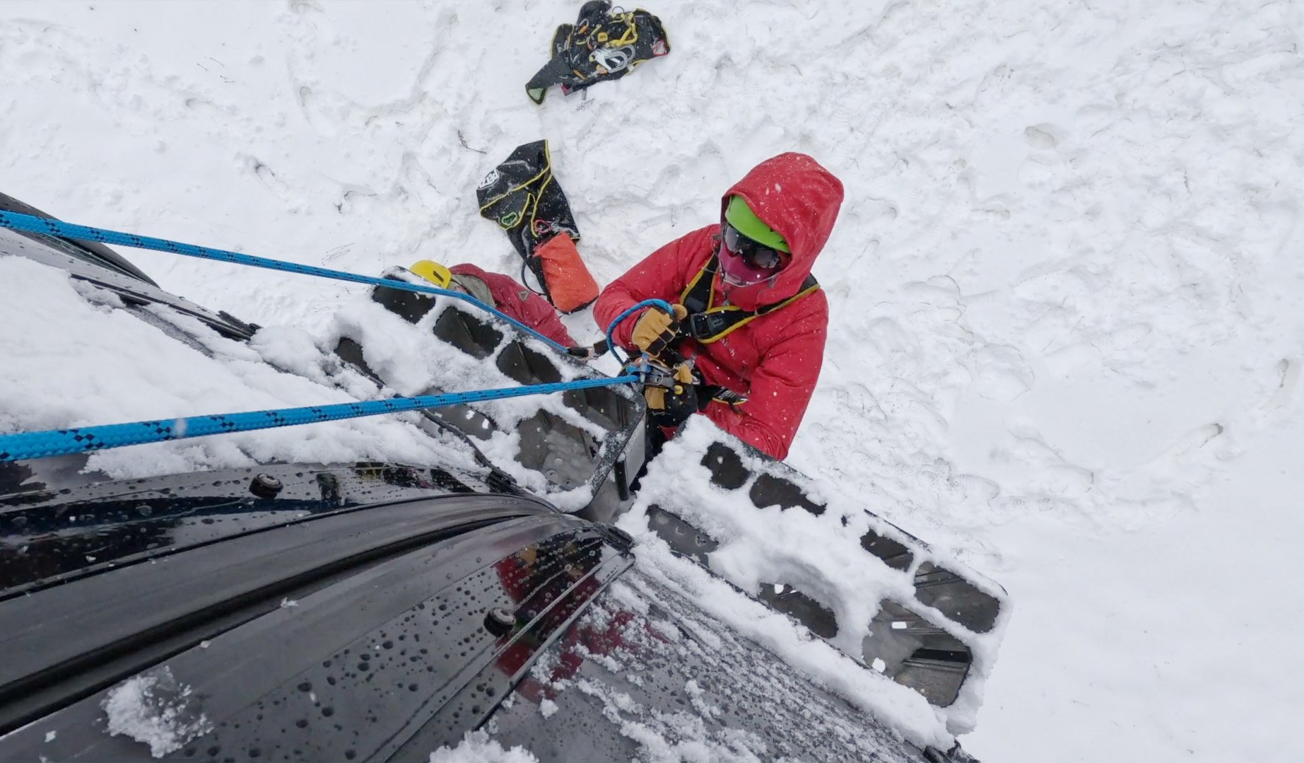 Gondola evacuation training at Bretton Woods