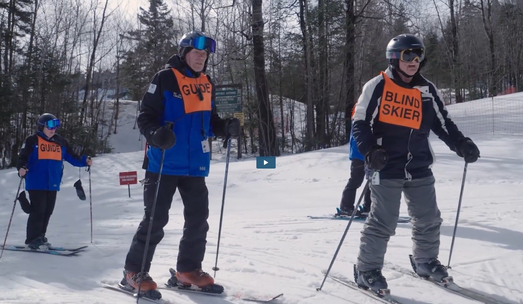 NEDs blind skier at Bretton Woods