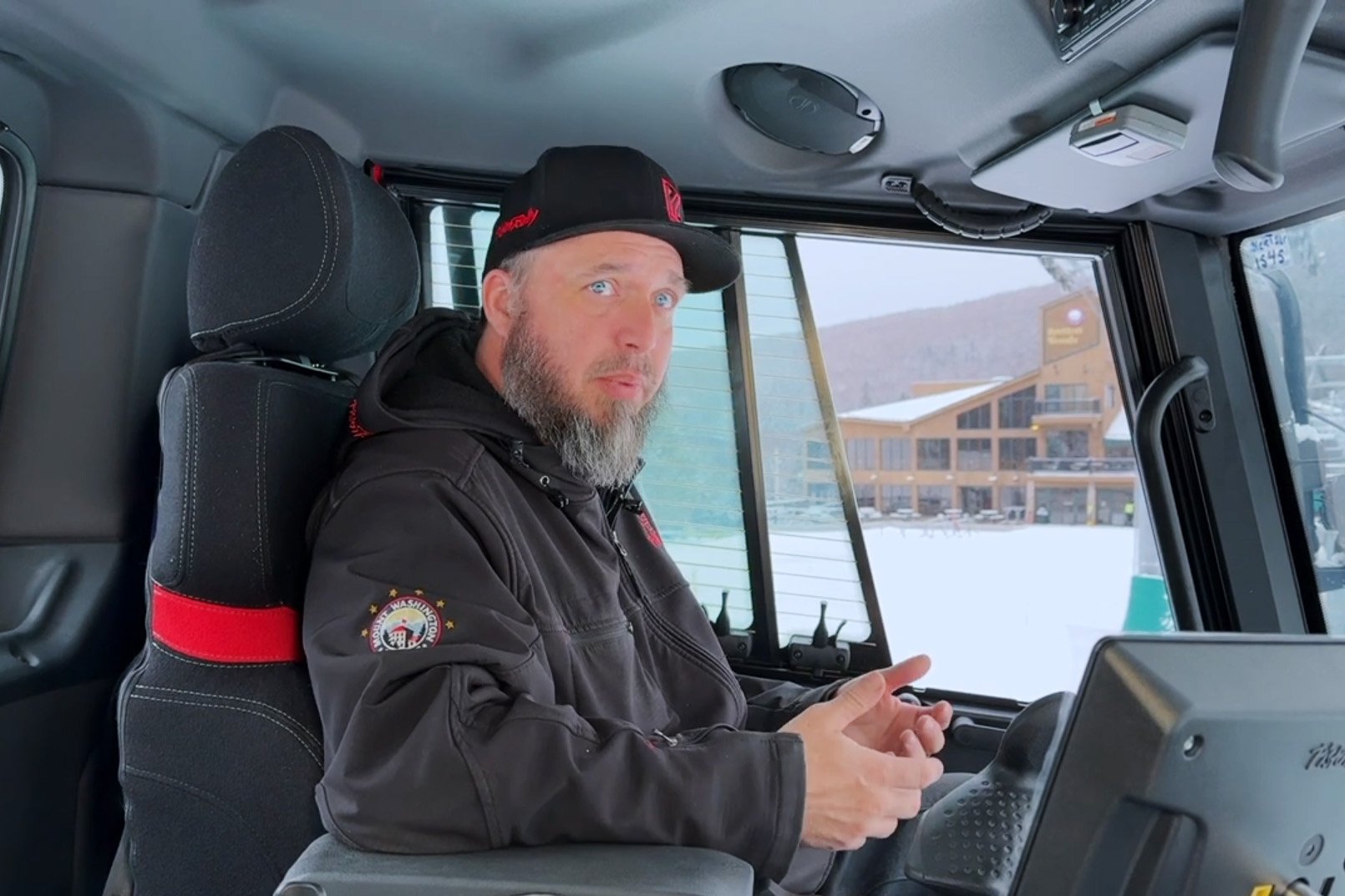 Groomer Brad Shed is interviewed in the groomer for the Slopeside Spotlight series.