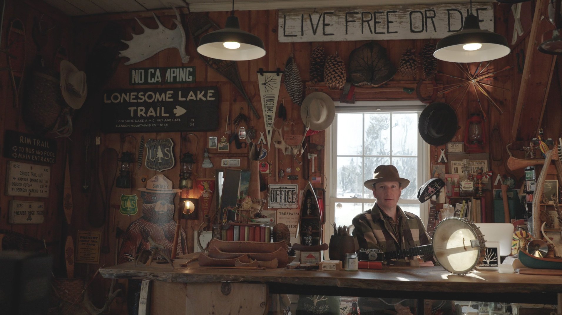 Nick Storella, owner of Lonesome Woods in Bethlehem, New Hampshire, and season pass holder at Bretton Woods.