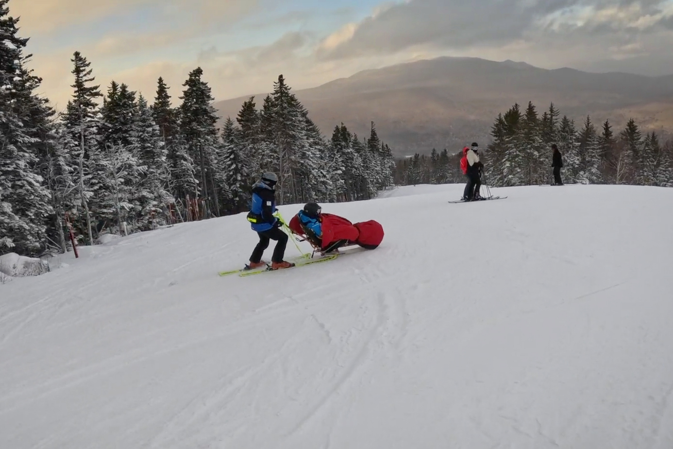 New England Disabled Sports skiing