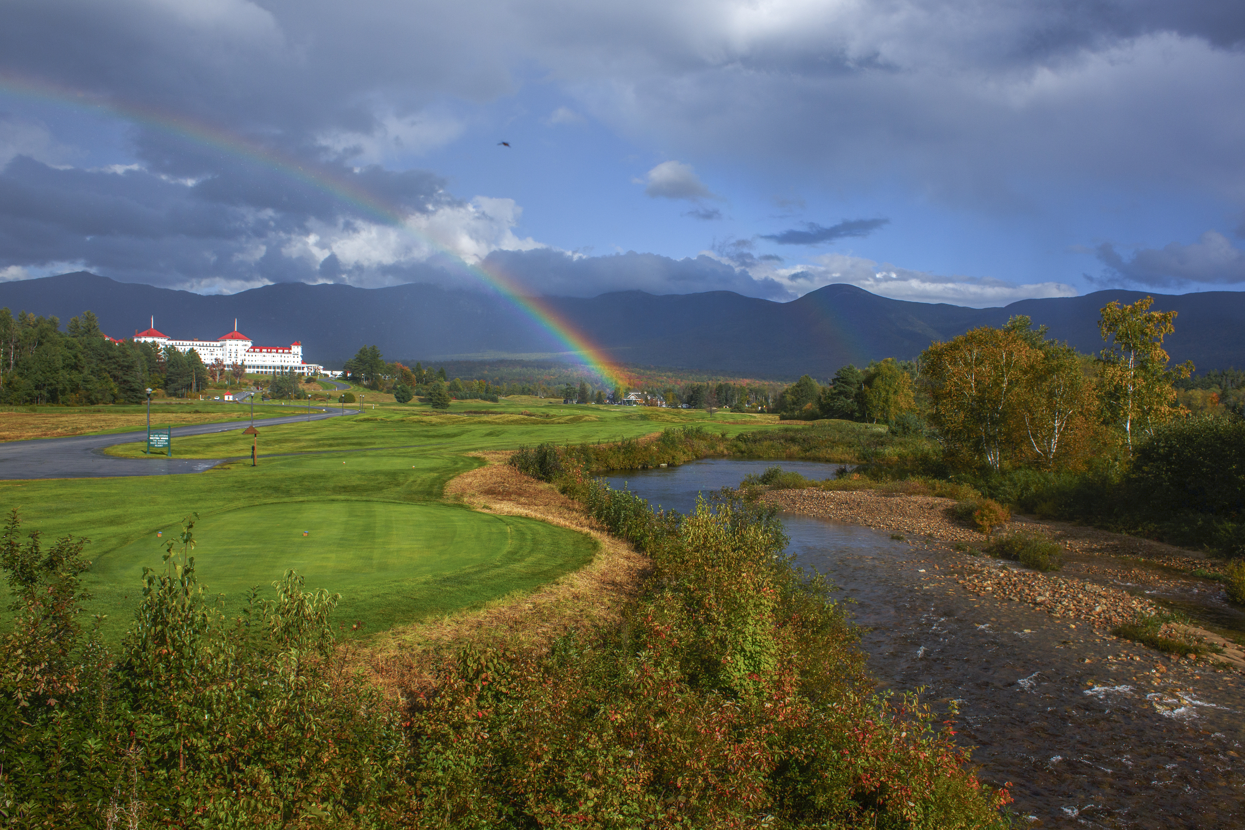 Bretton Woods and the Omni Mount Washington Resort & Spa in Bretton Woods, New Hampshire.