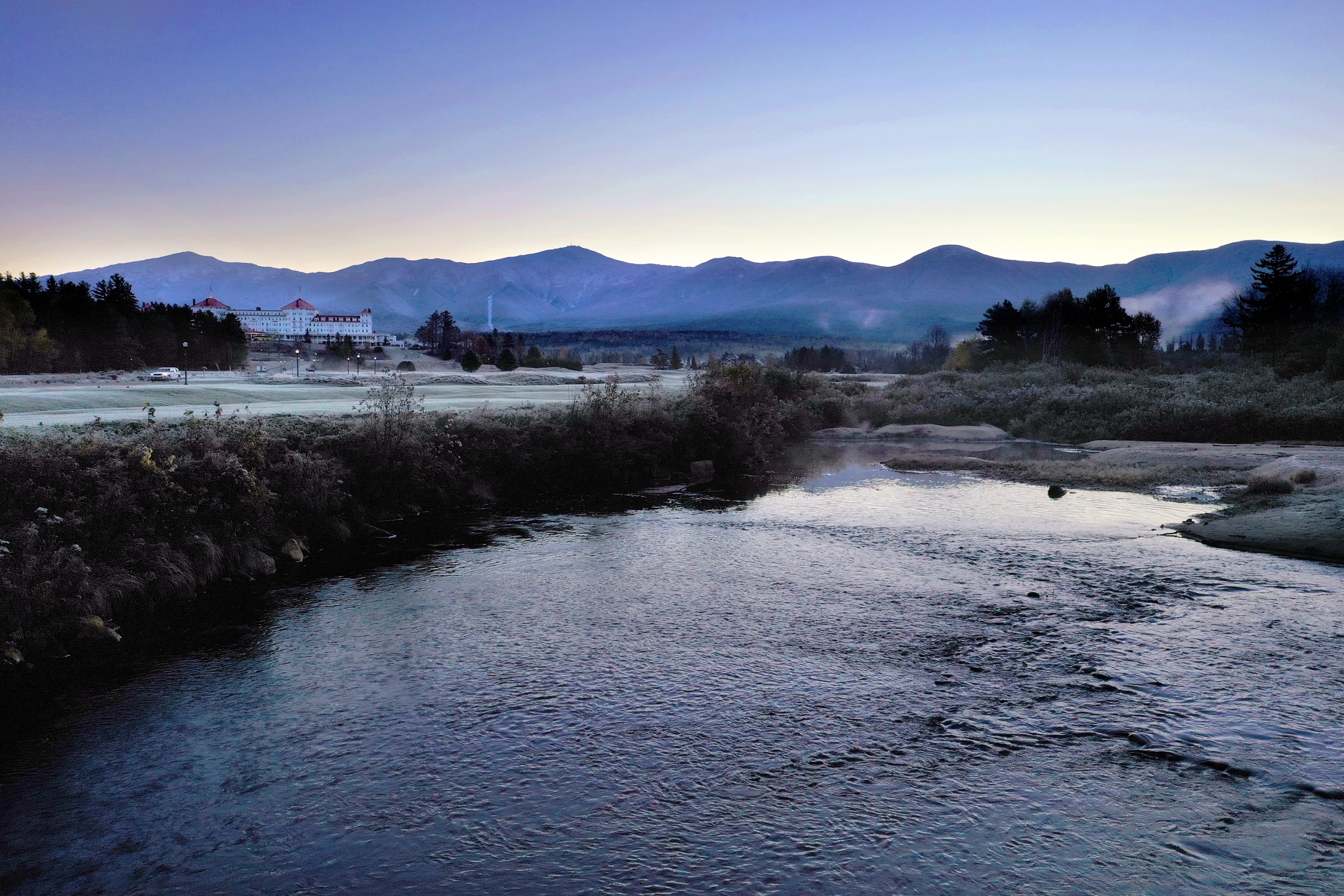 Omni Mount Washington Resort & Spa at sunrise