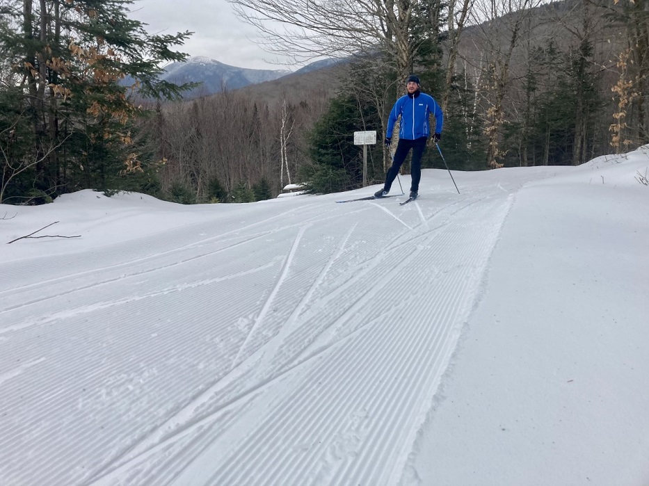 XC skiing is great right now and more snow is on the way!
