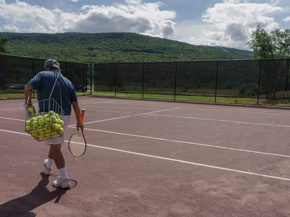 Nothing beats a rewarding day on our world-class tennis courts