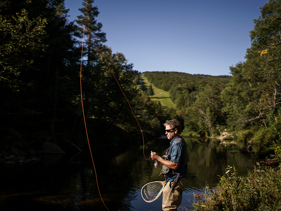 Cast yourself on the Ammonoosuc River before it's too late.