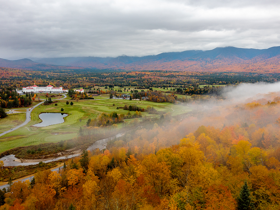 The seasons are always changing in the White Mountains, just like the weather!