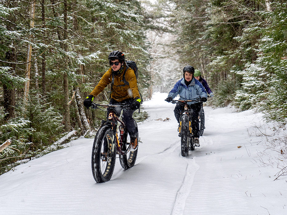 Grab a fat tire bike and explore our extensive trail system!