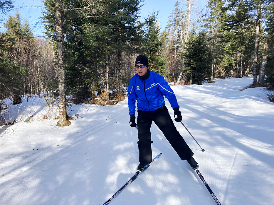 Nordic skiing is still open! Hanging on until at least April 9!