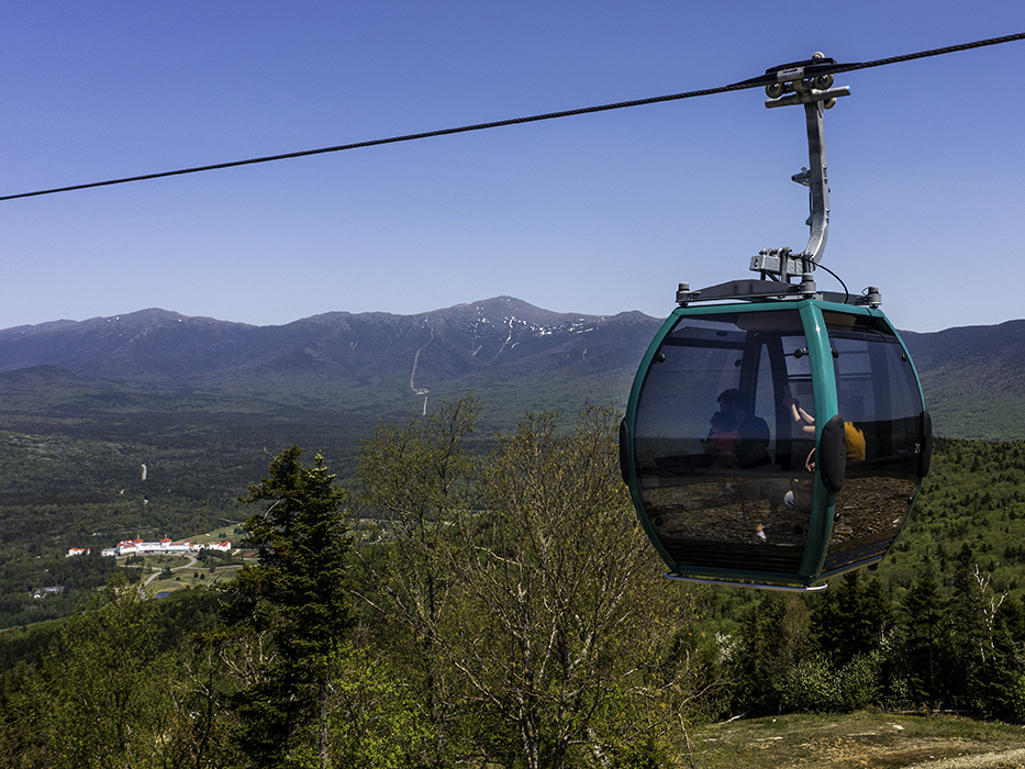 What a day for a ride on the Bretton Woods Skyway Gondola!