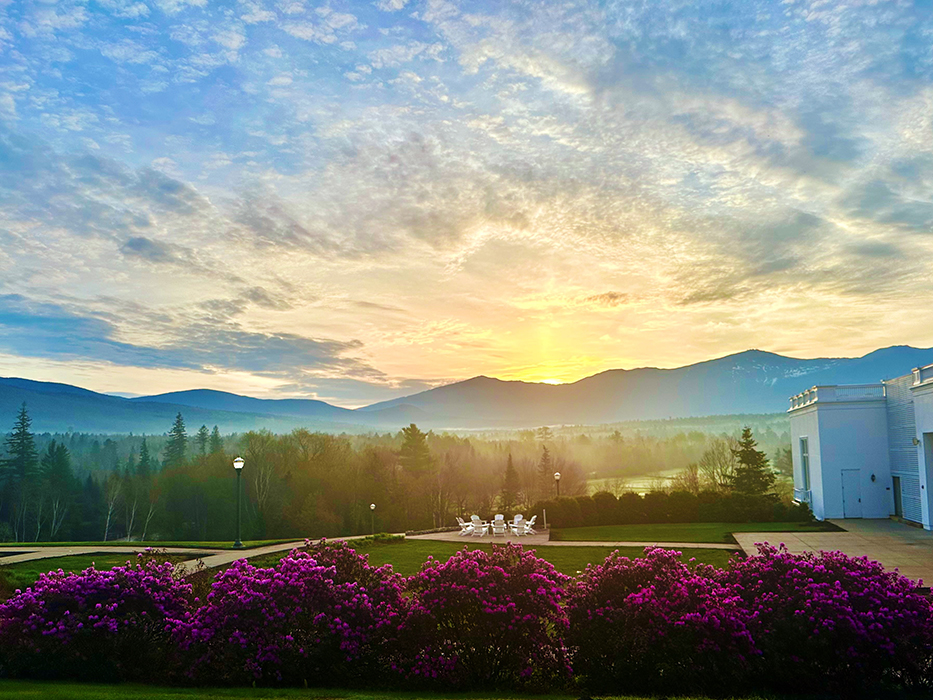 Ready for those summer sunrises here in Bretton Woods!