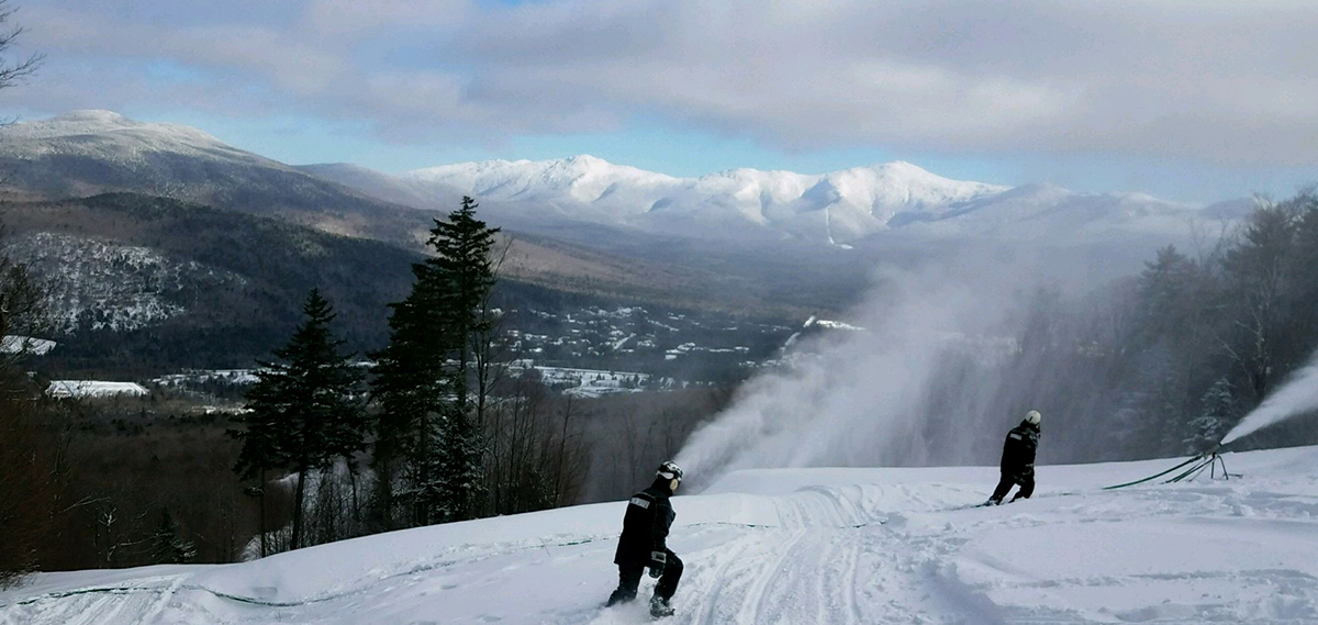 Bretton Woods employment snowmaking