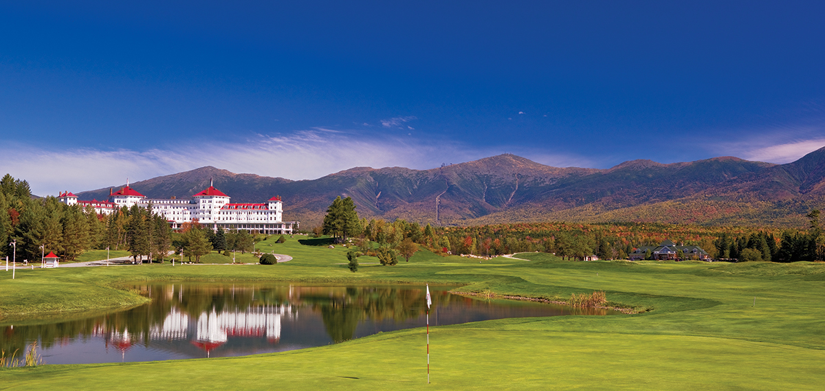 overview of mount washington hotel from bretton woods