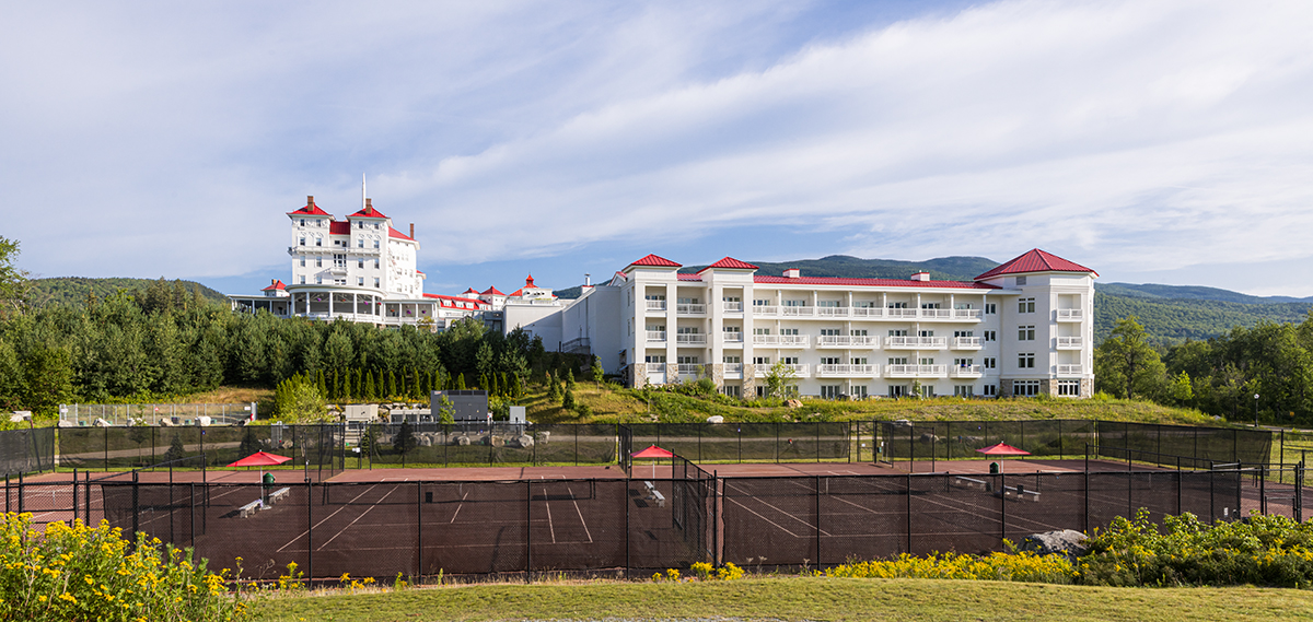 Summer golfing at the Omni Mount Washington Hotel and Resort