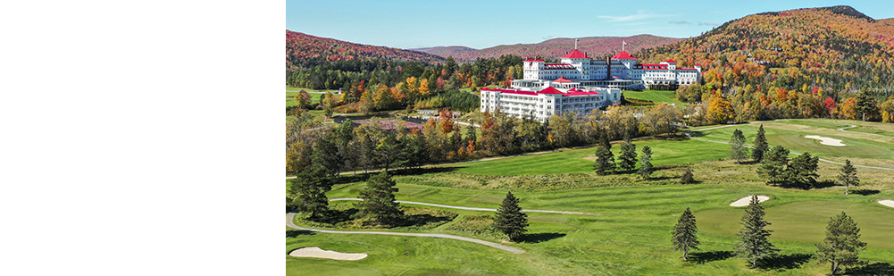 Bretton Woods fall golf course