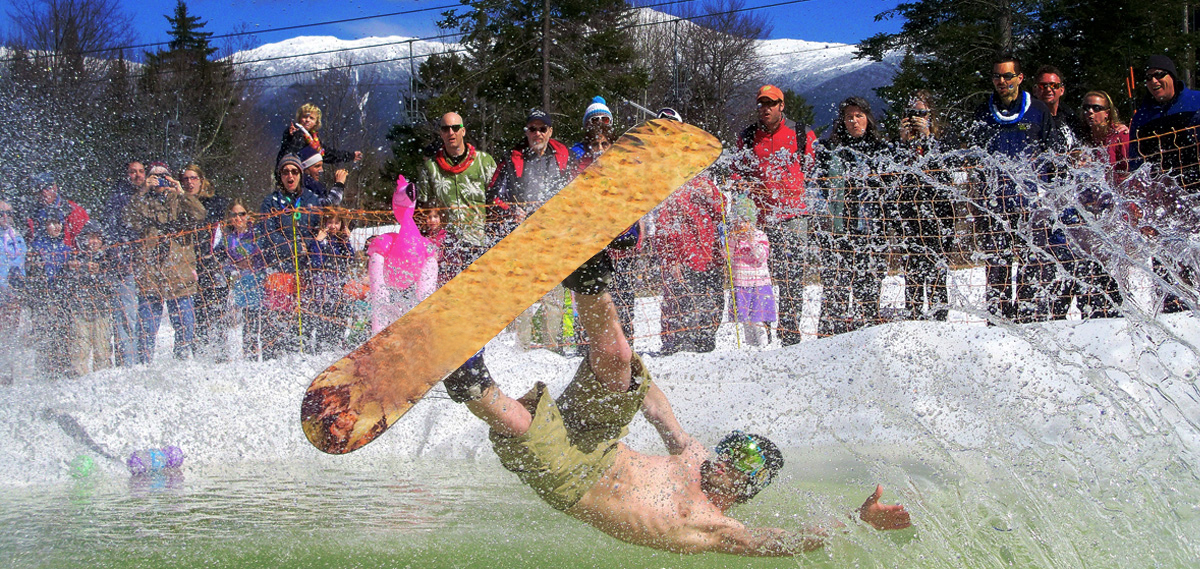 Bretton Woods Spring Skiing Beach Party
