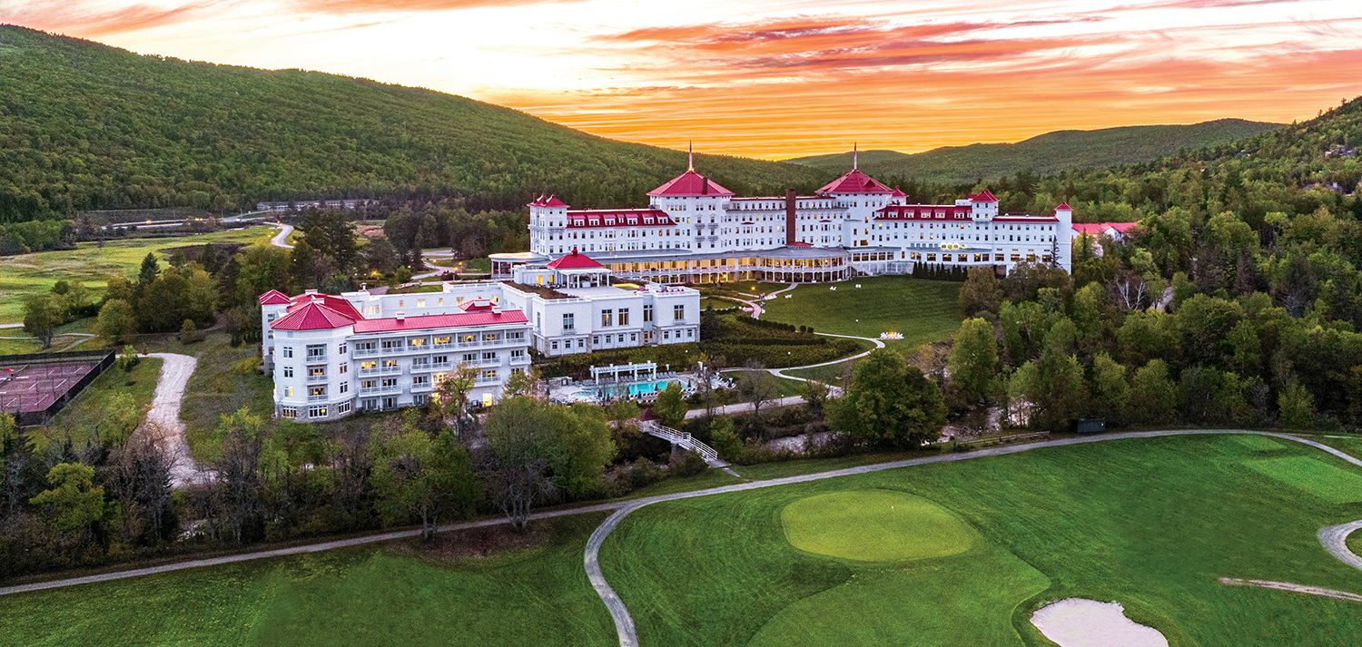Mount Washington Hotel golf course afternoon