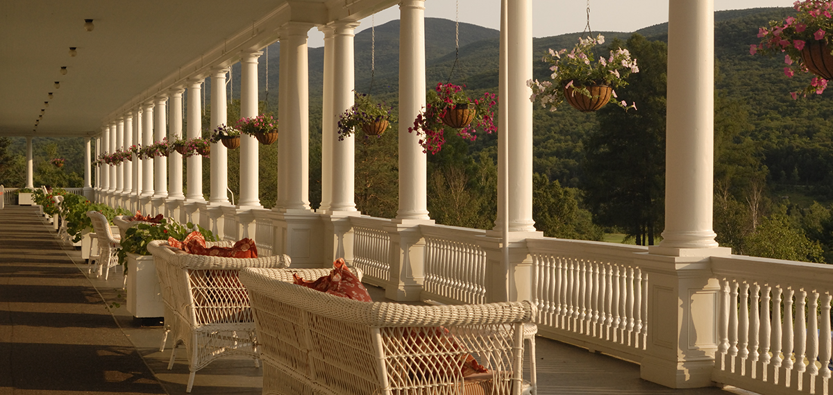Mount Washington hotel veranda